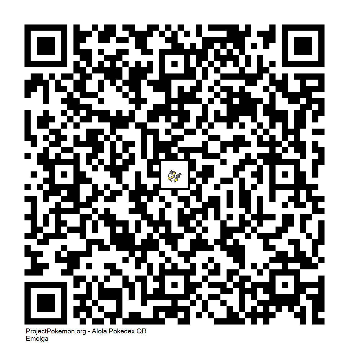 Cdigo QR de Emolga
